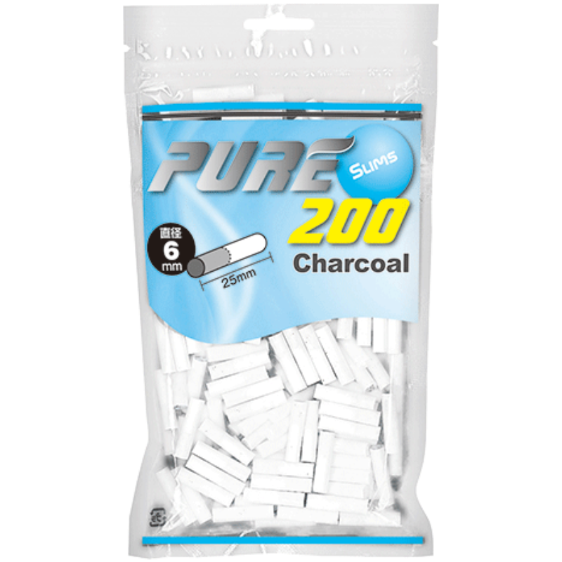 PURE  スリム  チャコール