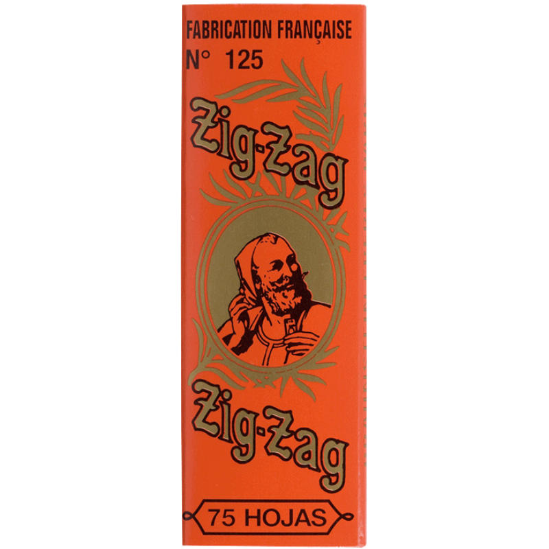 ZIG-ZAG  クラシックオレンジシングル  1 1/4 ペーパー