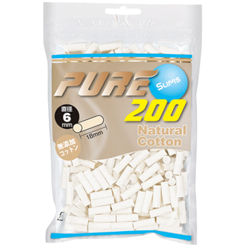 PURE  スリム  ナチュラル  コットン
