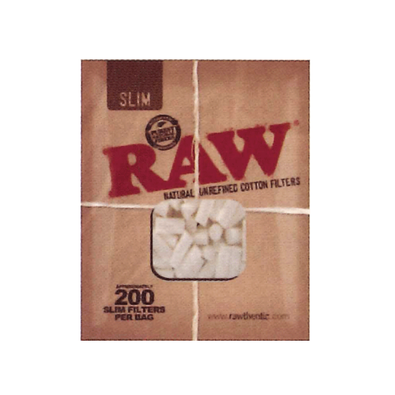 RAW  スリム  コットン