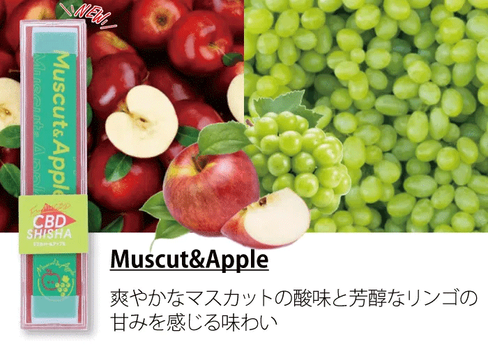CBDシーシャ マスカットアップル